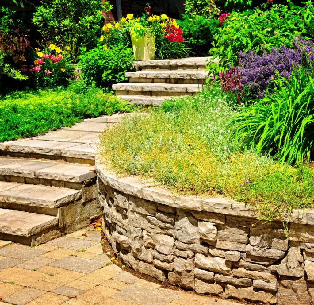 hardscape & Drainage Solutions at John Wayne Clearing & Grading in Georgia
